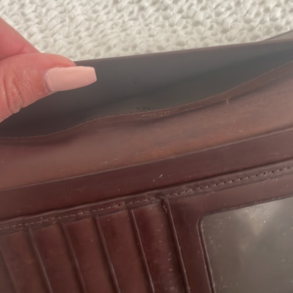 Coach Brown Leather Wallet - Picture 6 of 10